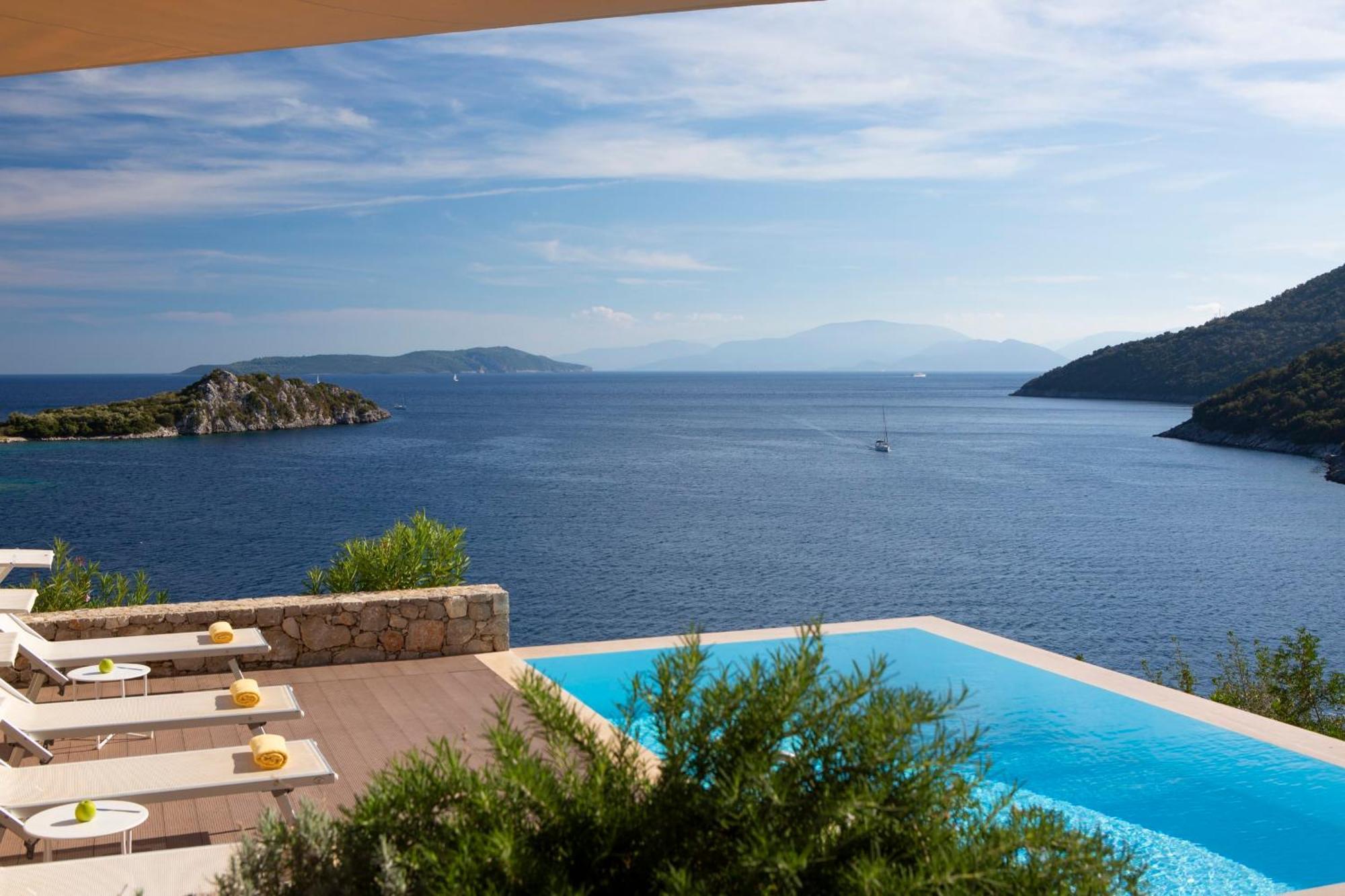 Villa Kalamos - Modern Villa In Sivota Bay With Direct Access To Sea Zewnętrze zdjęcie