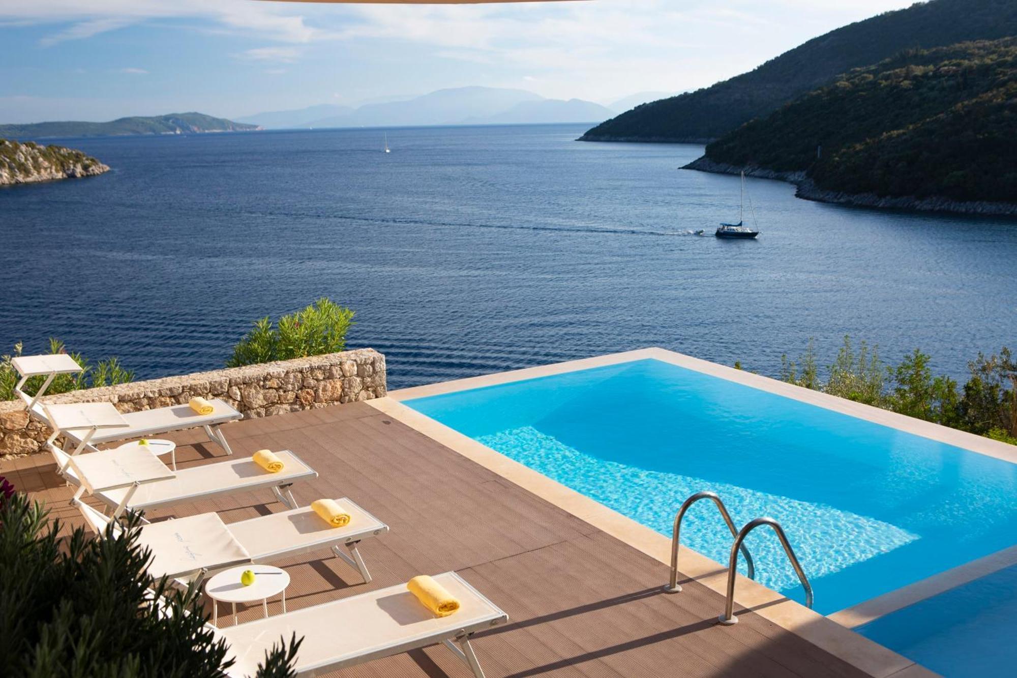 Villa Kalamos - Modern Villa In Sivota Bay With Direct Access To Sea Zewnętrze zdjęcie