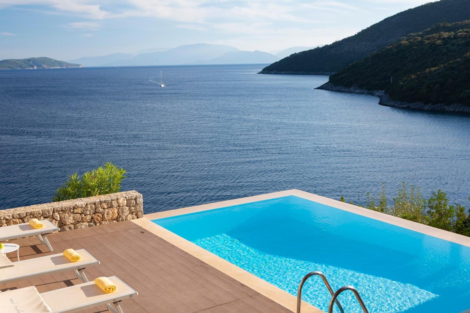 Villa Kalamos - Modern Villa In Sivota Bay With Direct Access To Sea Zewnętrze zdjęcie